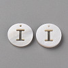 Natural Freshwater Shell Pendants SHEL-Q311-008I-1