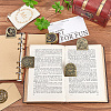 Tibetan Style Zinc Alloy Decorative Binder Clips FIND-WH20004-11C-AB-4