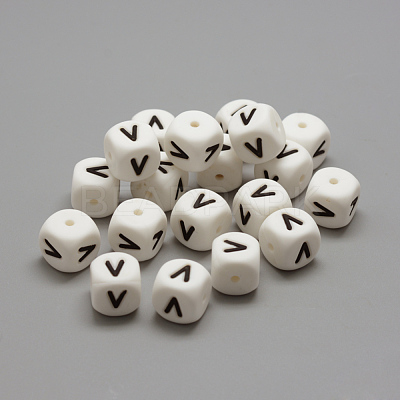 Food Grade Eco-Friendly Silicone Beads X-SIL-R001-V-1
