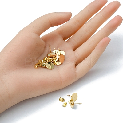 20Pcs 304 Stainless Steel Stud Earring Findings STAS-YW0001-42B-1