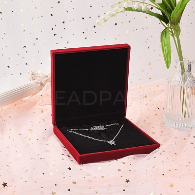 Velvet Necklace Boxes VBOX-G003-01-1