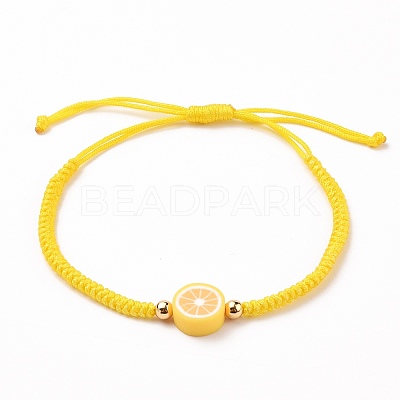 Nylon Thread Cord Braided Bead Bracelets BJEW-JB05666-1