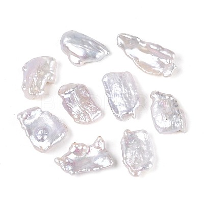 Natural Baroque Keshi Pearl Beads PEAR-S022-04B-1