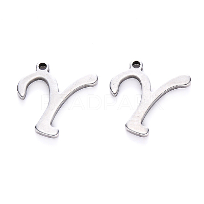 Tarnish Resistant 201 Stainless Steel Charms STAS-R105-Y-1