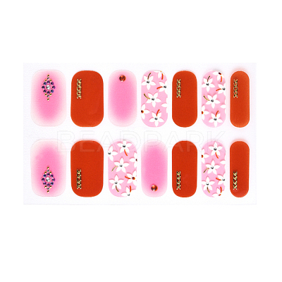 Full Cover Nombre Nail Stickers MRMJ-S060-ZX3099-1