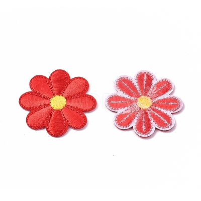 Computerized Embroidery Cloth Iron on/Sew on Patches DIY-WH0162-28G-1