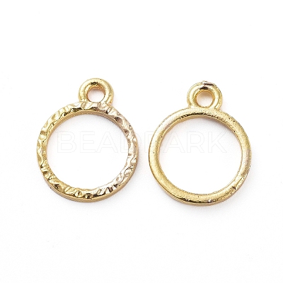 Zinc Alloy Open Back Bezel Pendants PALLOY-E577-10G-1