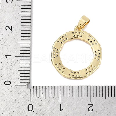 Rack Plating Brass Pendants KK-Q028-09G-1