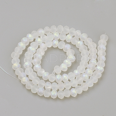 Electroplate Glass Beads Strands LS-EGLA-S141-6mm-01E-1