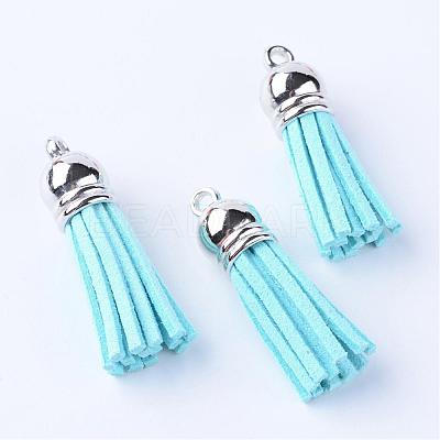 Faux Suede Tassel Pendant Decorations FIND-T002-A30-1