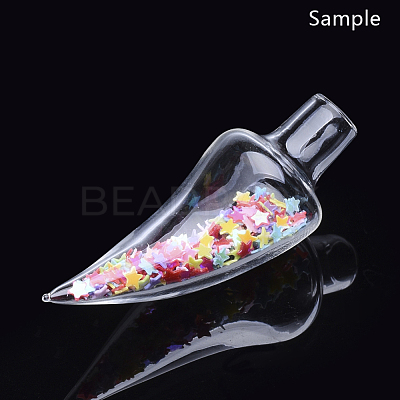 Handmade One Hole Blown Glass Globe Bottles BLOW-T001-33A-1