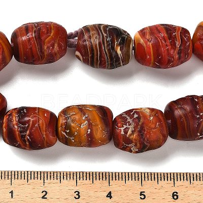 Handmade Lampwork Beads Strands LAMP-C016-01A-1