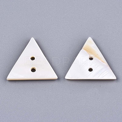 2-Hole Freshwater Shell Buttons SHEL-S276-139-1