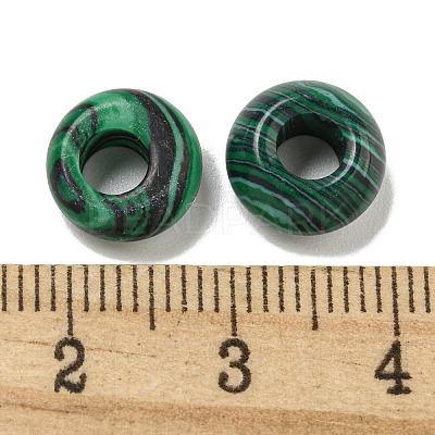 Synthetic Malachite Beads G-Q173-03A-03-1