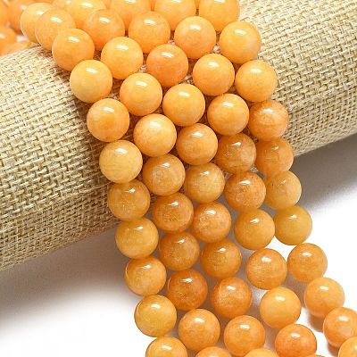 Natural Malaysia Jade Beads Strands G-L645-A01-10mm-10-1