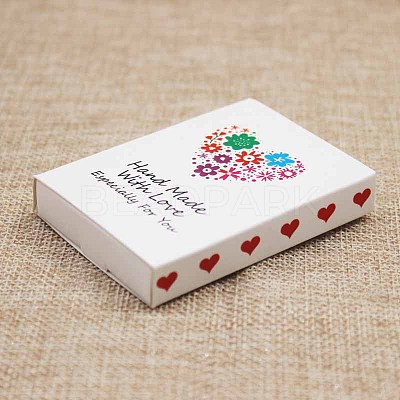 Kraft Paper Boxes and Necklace Jewelry Display Cards LS-CON-L016-A08-1