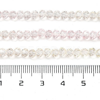 Transparent Painted Glass Beads Strands LS-DGLA-A034-T3mm-A25-1