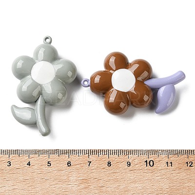 Opaque Acrylic Big Pendants AC-CBA6251-10-1