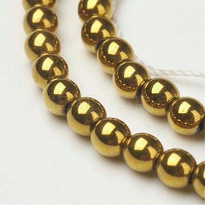 Non-magnetic Synthetic Hematite Beads Strands X-G-D010-2-1