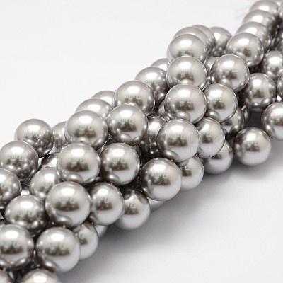 Shell Pearl Beads Strands BSHE-L026-05-12mm-1