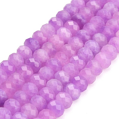 Faceted Dyed Natural White Jade Beads Strands GG-CBAE966-01B-S-1