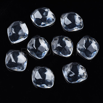 Transparent Resin Cabochons CRES-N031-007A-A01-1