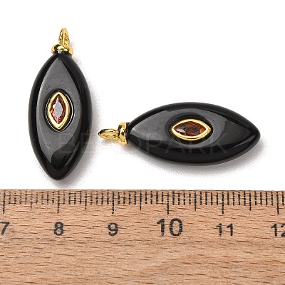 Natural Obsidian Pendants GG-CBAA798-04G-05-1