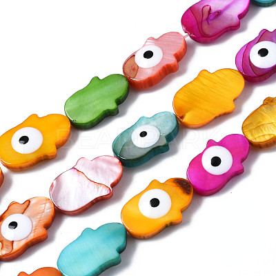 Natural Freshwater Shell Beads Strands SHEL-S278-013-1