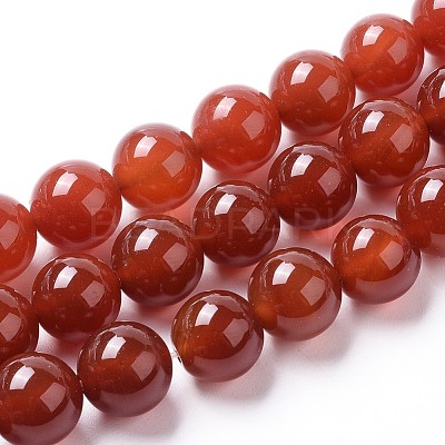 Natural Agate Beads Strands G-I261-B01-12mm-1