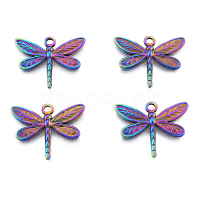 Ion Plating(IP) 201 Stainless Steel Pendants STAS-N098-226M-1