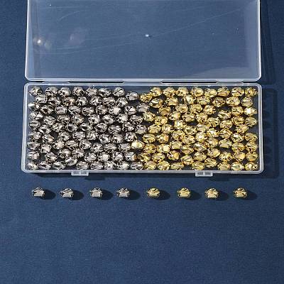 200Pcs 2 Colors Iron Bell Charms IFIN-FS0001-53-1