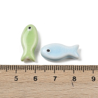 Handmade Porcelain Ceramic Beads X-PORC-Z003-04C-1