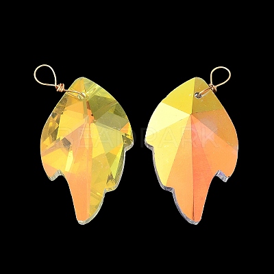 Glass Pendants KK-Q777-16LG-1