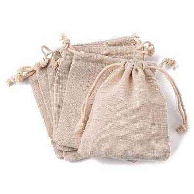 Cotton Packing Pouches Drawstring Bags X-ABAG-R011-10x12-1