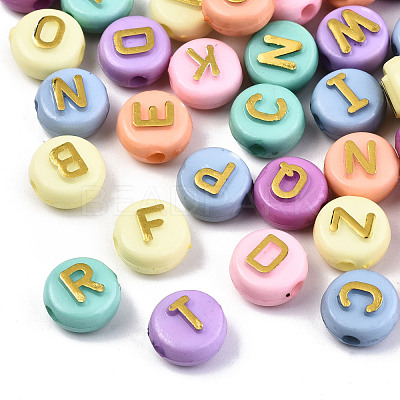 Opaque Acrylic Beads MACR-N008-36-1