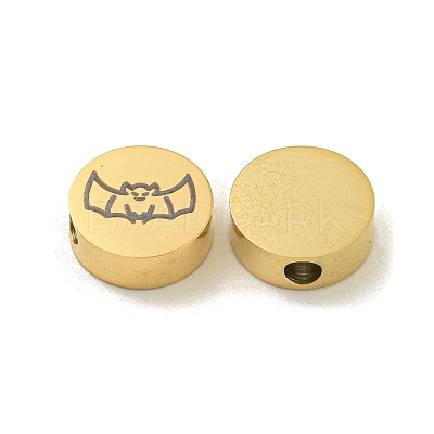 Halloween 304 Stainless Steel Beads STAS-U017-01G-G-1