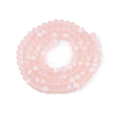 Transparent Glass Beads Strands LS-EGLA-A044-T4mm-MB22-1