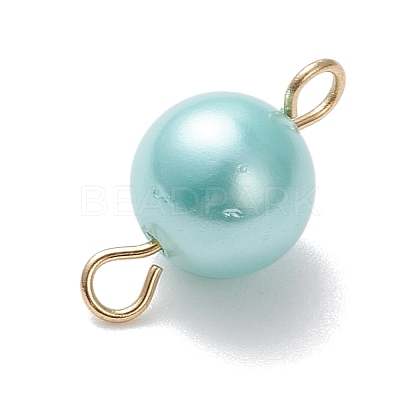 Polished Shell Pearl Round Links PALLOY-JF04647-1