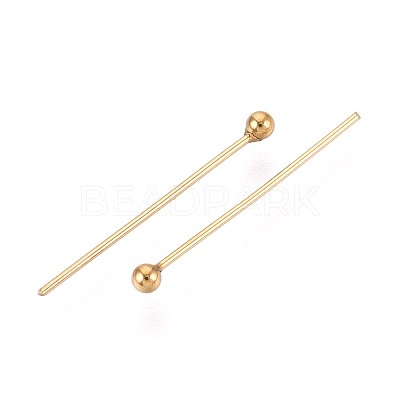 304 Stainless Steel Head Pins STAS-T065-20mm-20G-1