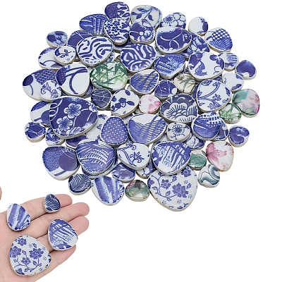 500G Porcelain Cabochons DIY-SP0007-77-1