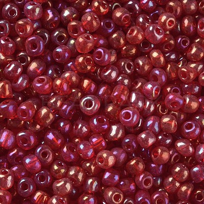 (Repacking Service Available) Round Glass Seed Beads SEED-C016-4mm-165-1