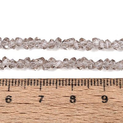 Transparent Glass Beads Strands GLAA-N018-3mm-25-1