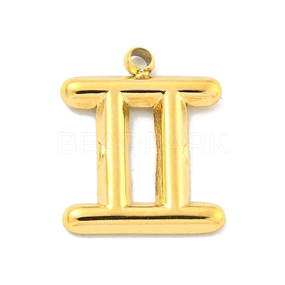 Real 18K Gold Plated PVD Vacuum Plating 304 Stainless Steel Pendants STAS-L278-002G-03-1
