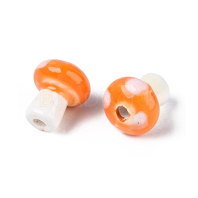 Handmade Porcelain Beads PORC-N012-03I-1