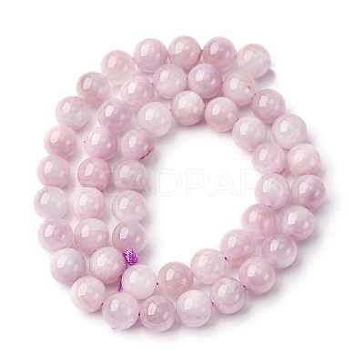Natural Kunzite Beads Strands G-H313-01C-8mm-1