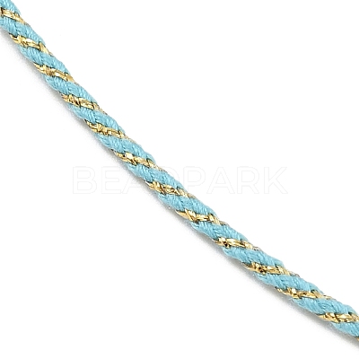 2MM Nylon Braided Cord Necklace Making MAK-A019-02P-1