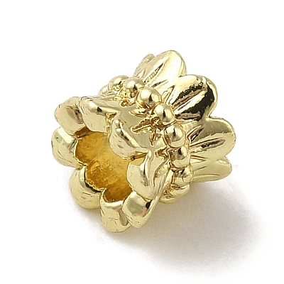 Brass Spacer Beads KK-K371-22B-G-1