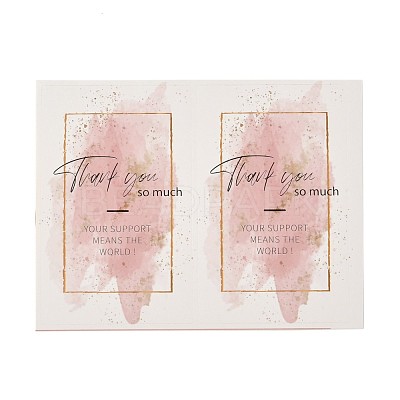 Coated Paper Sealing Stickers X-DIY-F085-03B-1
