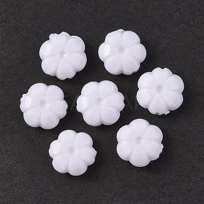 Opaque Acrylic Beads OACR-P007-74-1