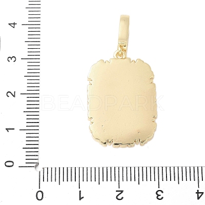 Brass Enamel Pendants KK-F886-01G-09-1